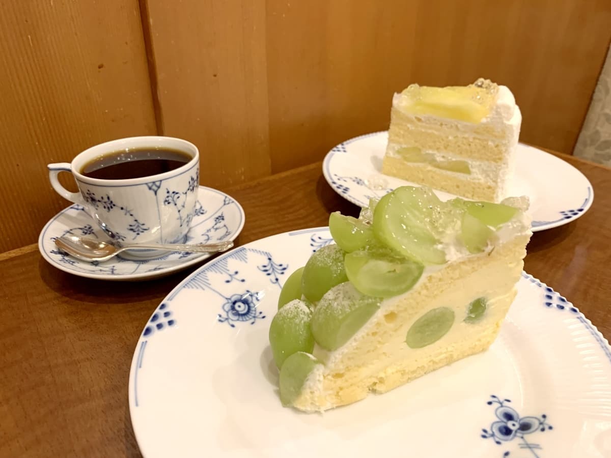 新宿茶房 ケーキセット