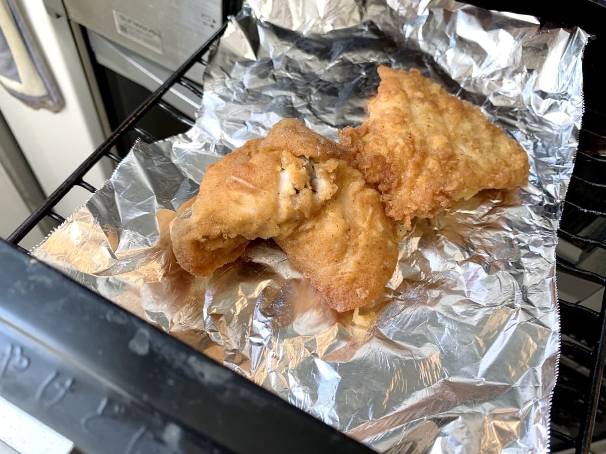 ケンタッキー チキン 解凍 魚焼きグリル