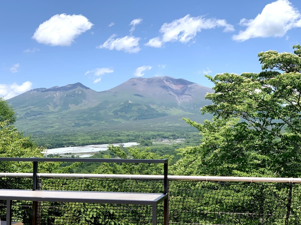 軽井沢の夏・浅間山