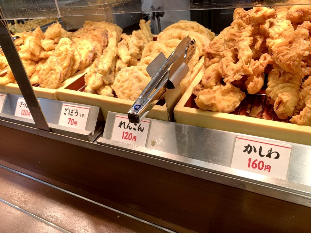 丸亀製麺 天ぷら