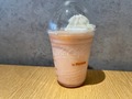 【実食】ジューシーな桃がゴロゴロ♡マックカフェ「ふわふわ もものクリーミーフラッペ」